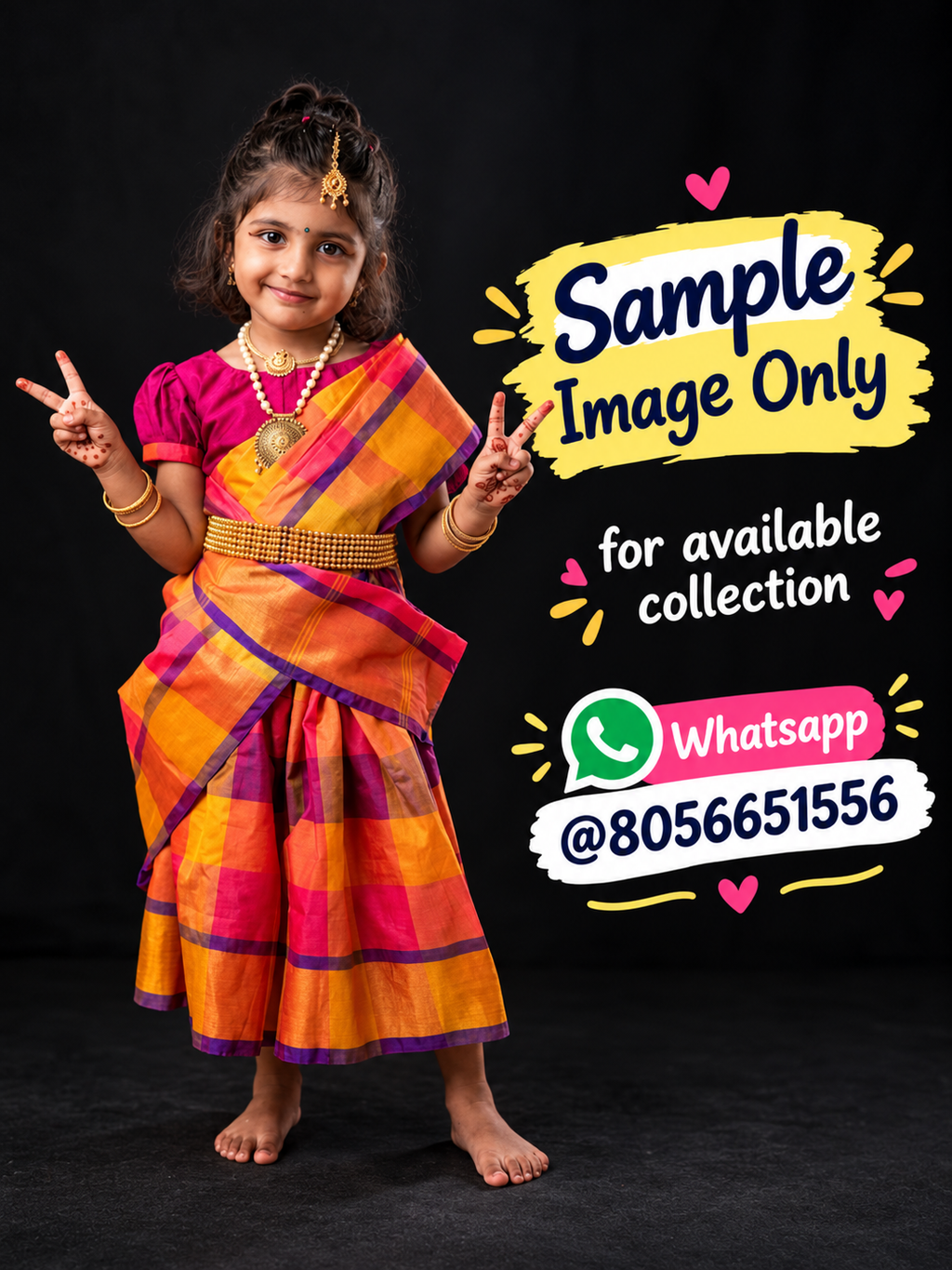 Readymade Kandangi Sarees
