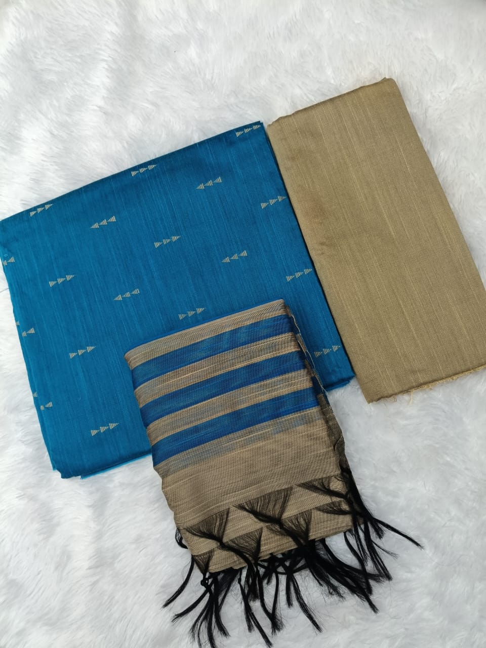 Slub Cotton Fabric Chudi Material