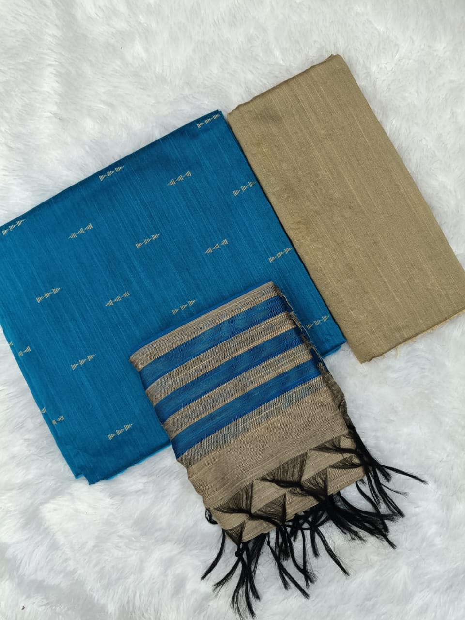 Slub Cotton Fabric Chudi Material