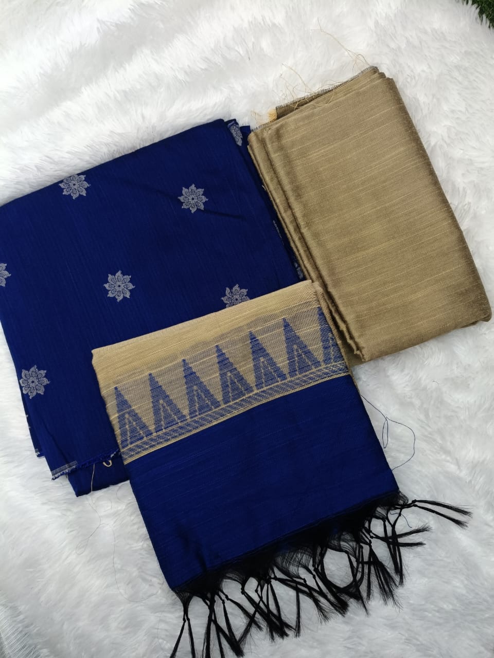 Slub Cotton Fabric Chudi Material