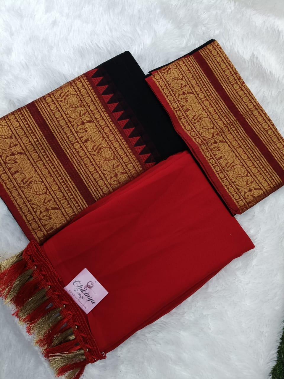 Kanchi cotton Half saree Material
