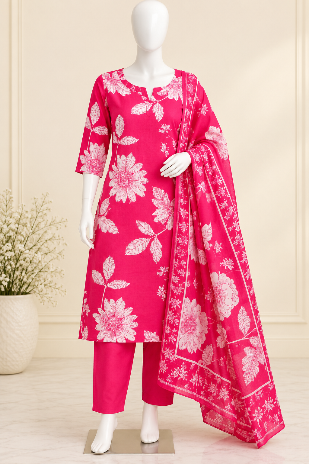 cotton salwar set