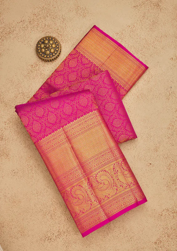 Women Silk Saree – Festive Glow